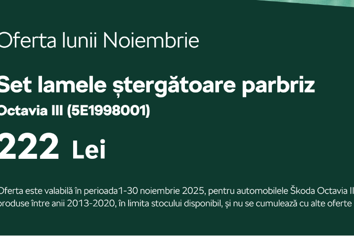 Oferta lunii 